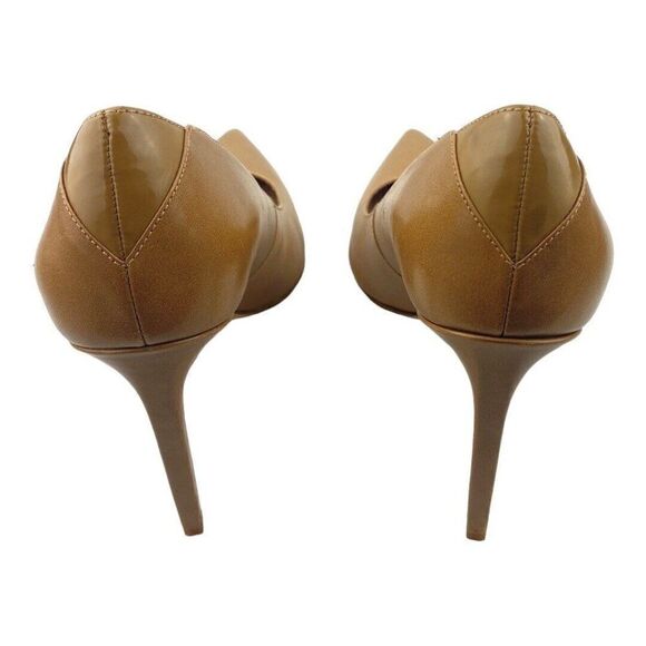 SAM EDELMAN Women's Light Brown Leather Dea Pointed Heel Pumps US 9.5M - Picture 5 of 12